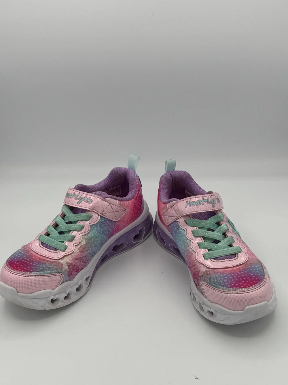 Skechers ‘Simply Love’ Flutter Heart Lights Multi-Color Light Up Sneakers